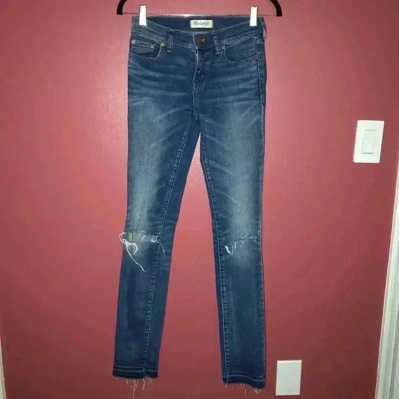 Madewell Alley Straight Jeans - Picture 1 of 8